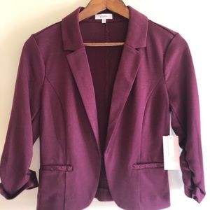 CANDIES Juniors’ Knit Blazer